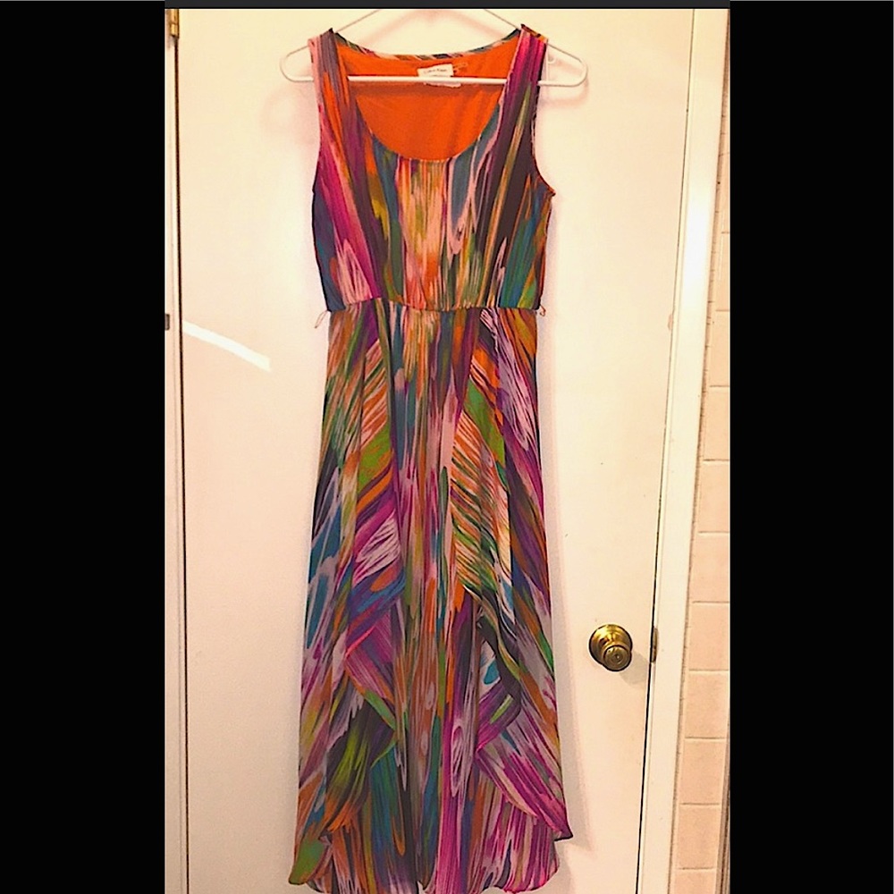 Calvin Klein long flowy dress